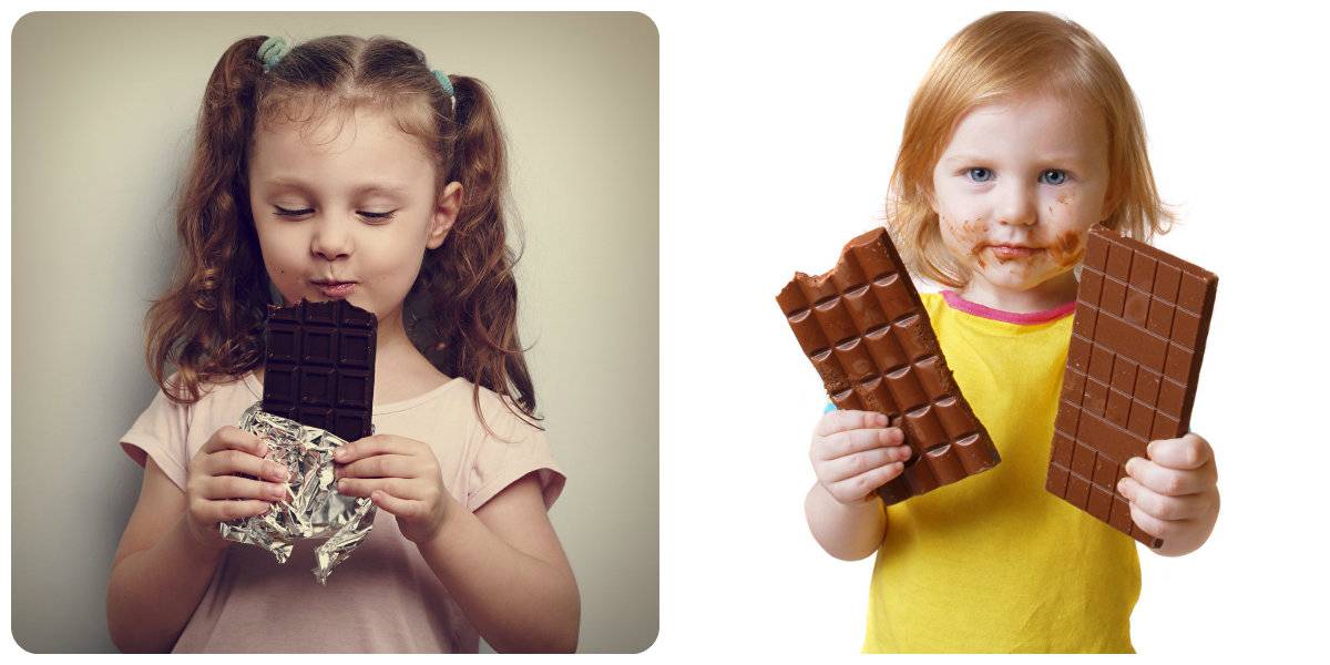 С какого возраста можно шоколад детям