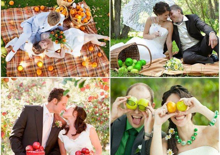 Лучшие идеи для свадебной фотосессии летом