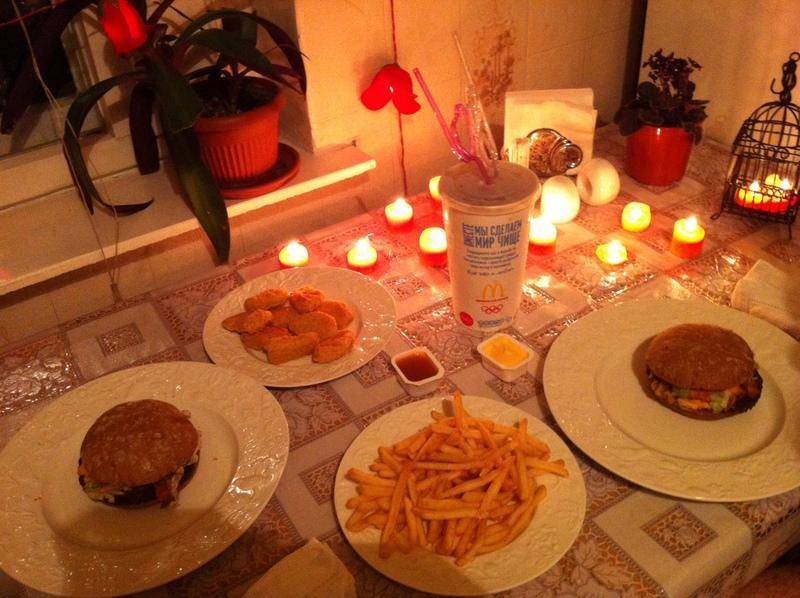 Романтический ужин для любимого в домашних условиях