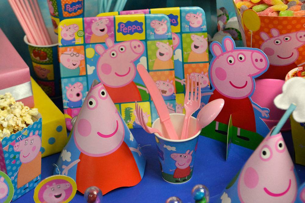 День рождения в стиле свинка пеппа | декор, еда, развлечения для детей