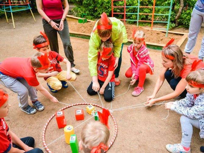 24 веселых игры для детей 4-5 лет на улице летом