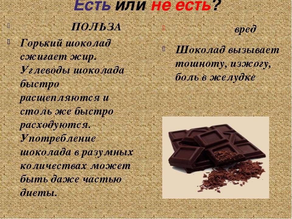Шоколад - история, виды, польза, вред, фото