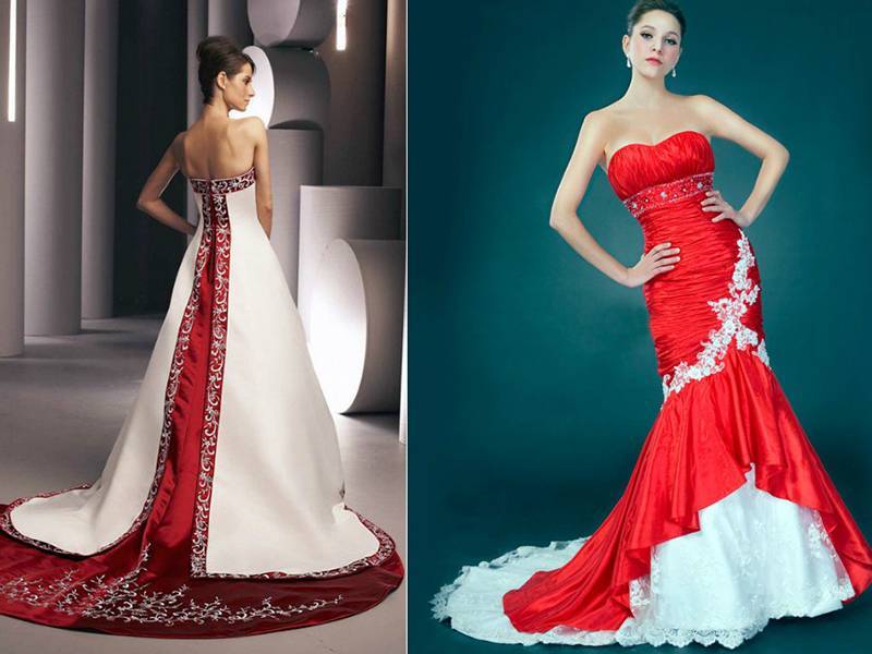 Красное свадебное платье: символика цвета и нюансы выбора