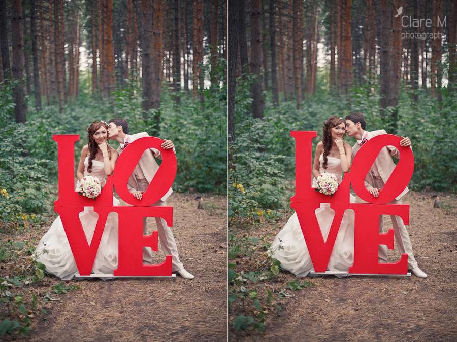Как сделать буквы для фотосессии на свадьбу