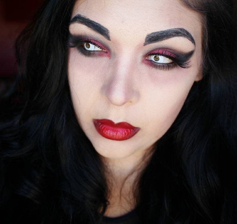 Вампир макияж на хэллоуин в домашних условиях