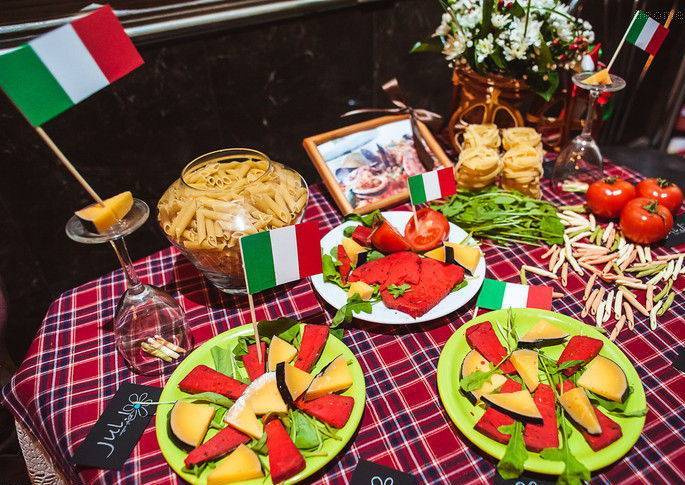 Итальянская вечеринка дома меню- рецепт пошаговый с фото