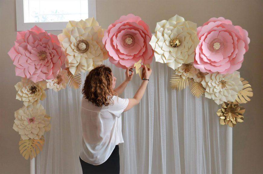 Как сделать цветы из бумаги своими рука: подборка лучших шаблонов для создания объёмных и плоских вариантов