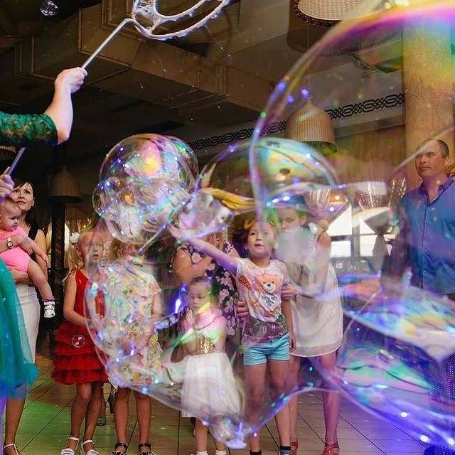 Волшебство мыльных пузырей