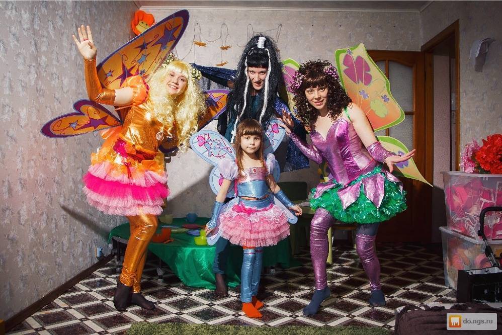 Детский день рождения в стиле русалочки