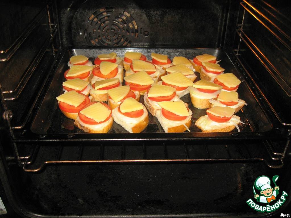 Простые рецепты приготовления горячих бутербродов в духовке
