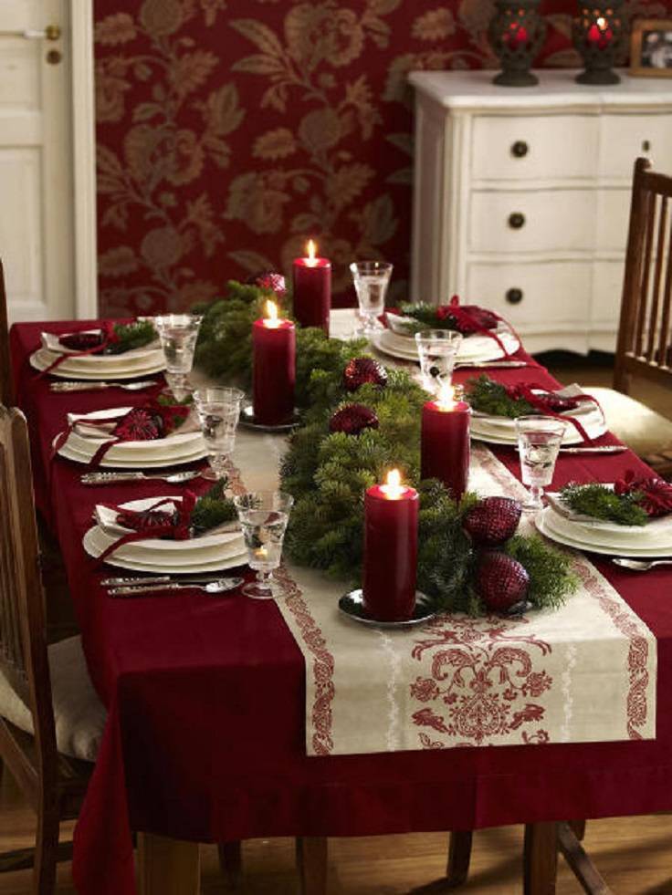 Идеи оформления новогоднего стола от рецептов до декора и сервировки на новый год: описание, фото