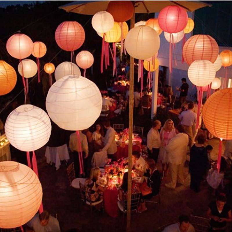 Украшение комнаты фонариками. подвесные китайские фонарики: самое быстрое украшение зала