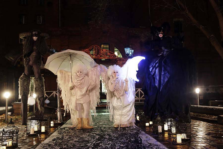 Вечеринка ангелы и демоны: праздник контрастов