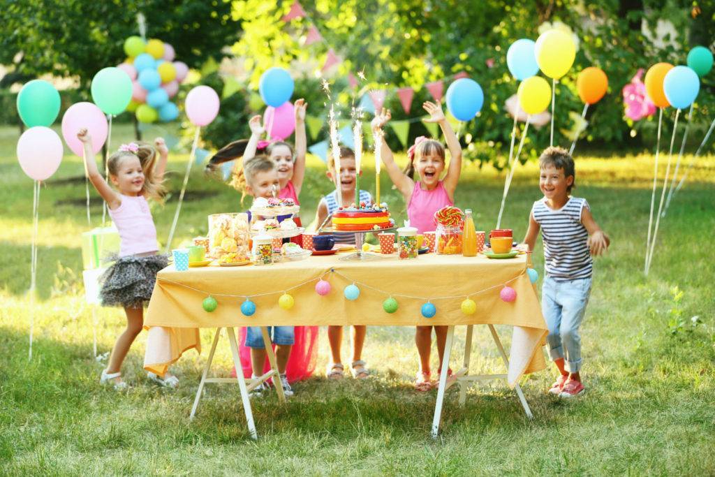 Детский день рождения на природе летом: идеи организации праздника