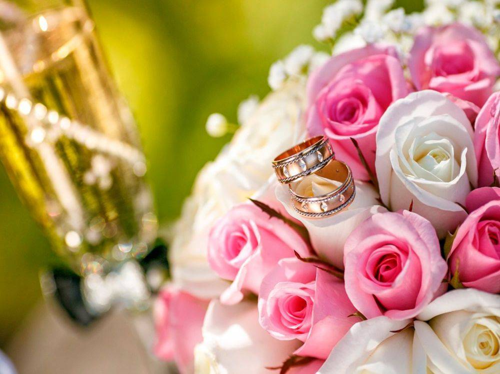 10 лет со дня свадьбы "оловянная, розовая" ???? что подарить, поздравления, открытки, традиции