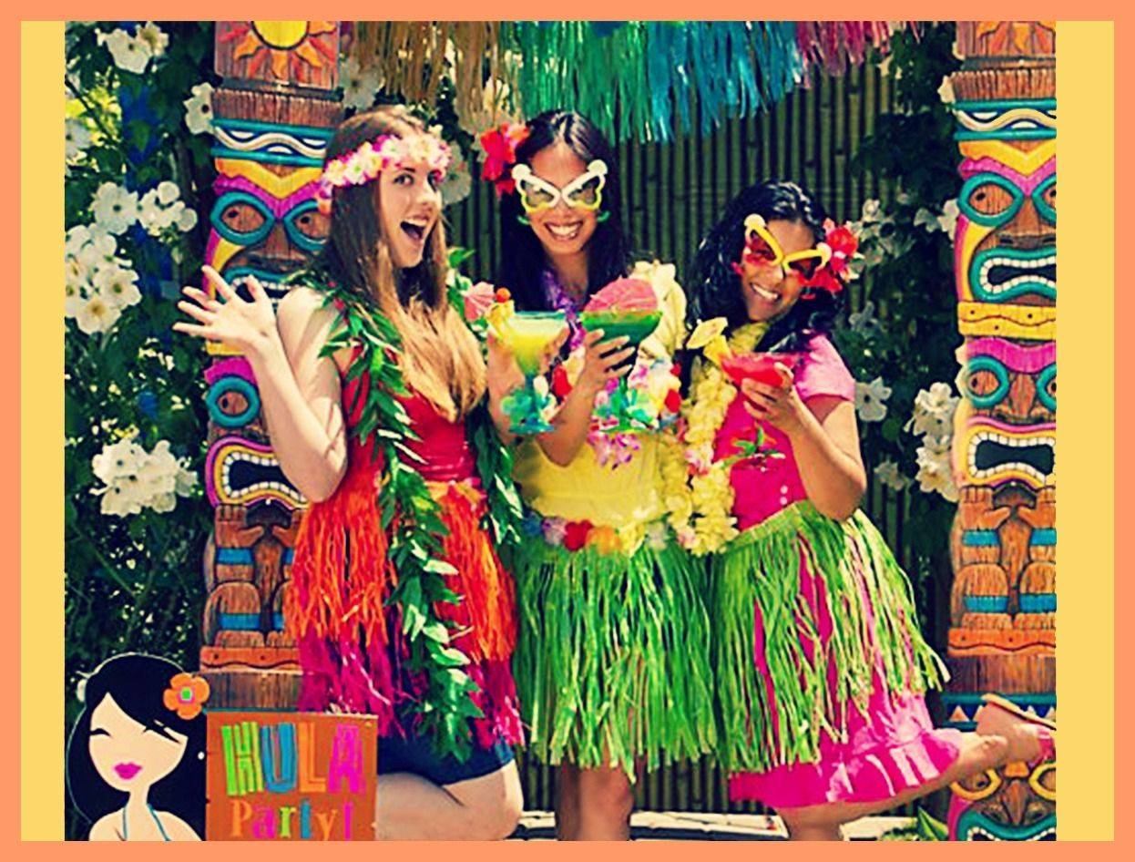 Гавайская вечеринка: сценарий, конкурсы, музыка, одежда и детали в стиле гавайи - 24сми