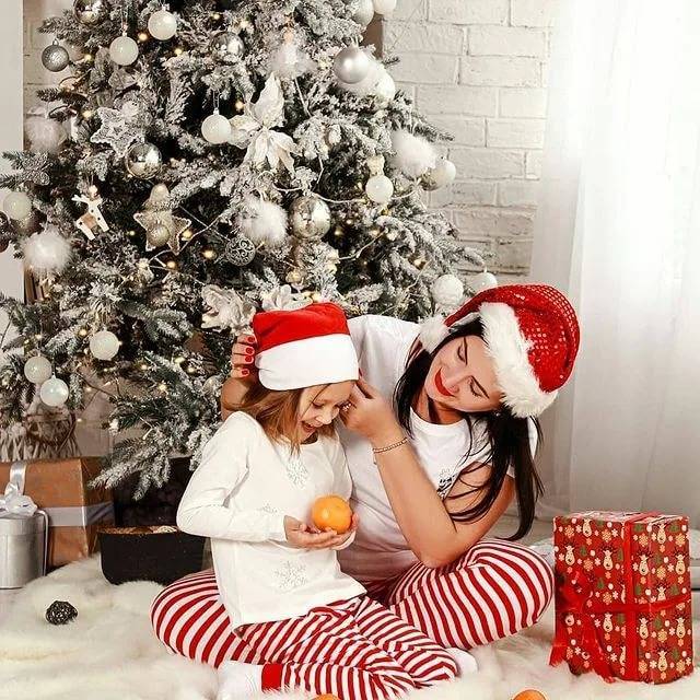 Красивые идеи сказочной новогодней фотосессии для взрослых и детей