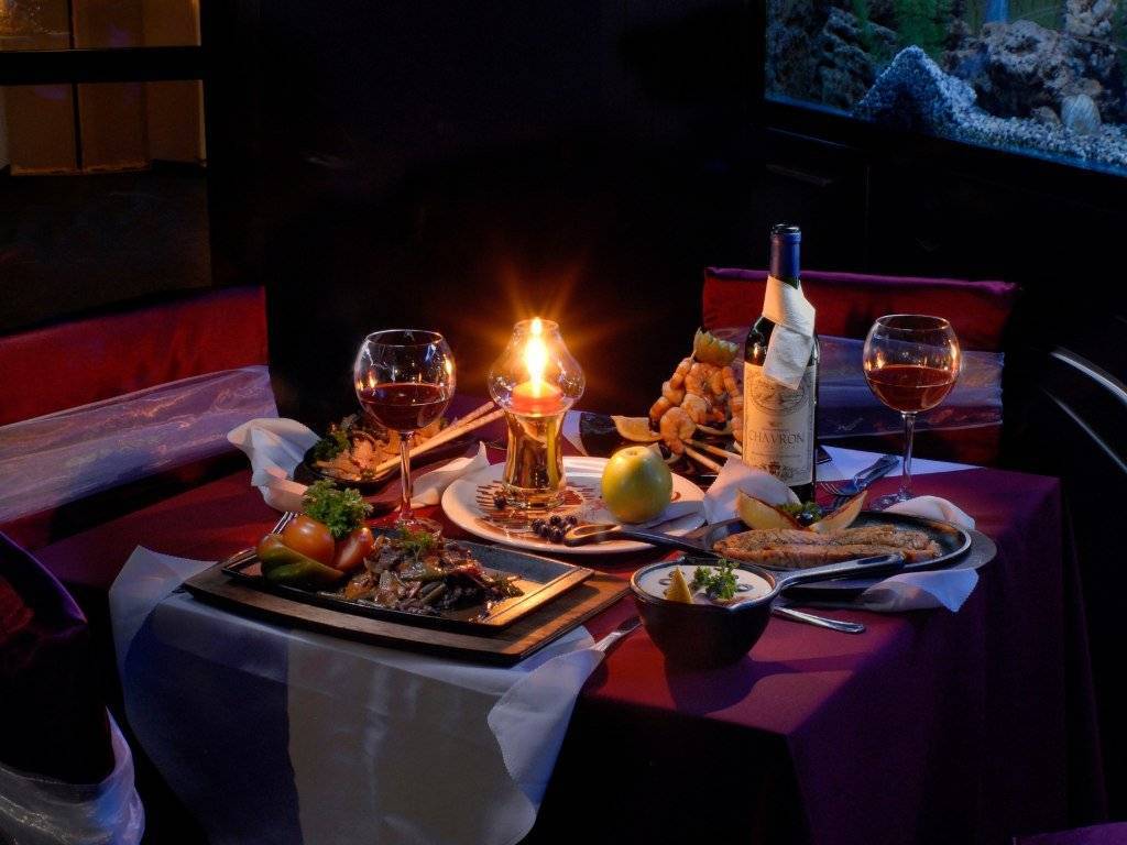 Ужин при свечах: еще один вариант романтического ужина